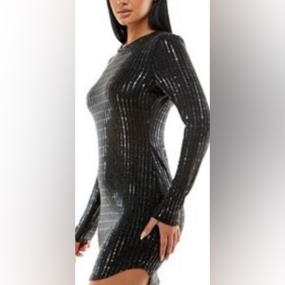 B Darlin Dresses & Skirts - B. Darlin Black Sparkling Mini Dress